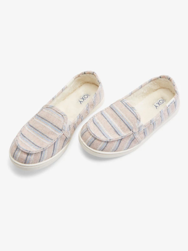 Roxy Minnow Faux Fur-Lined Slip-On Shoes 9 Roxy Minnow Faux Fur-Lined Slip-On Shoes - Image 9