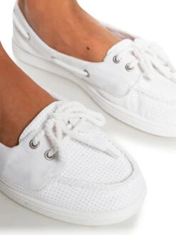 Roxy Ahoy Shoes -Shoreline Mood arjs600500 roxyw wht frt3