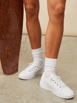 Roxy Rae Direct Attach Shoe 14 Roxy Rae Direct Attach Shoe -Shoreline Mood arjs600505 roxym wht frt1