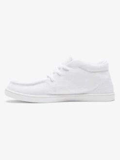 Roxy Minnow Mid Mid-Top Shoes 7 Roxy Minnow Mid Mid-Top Shoes -Shoreline Mood arjs600521 roxyp wht frt3