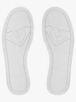 Roxy Minnow Knit Slip-On Shoes 9 Roxy Minnow Knit Slip-On Shoes -Shoreline Mood arjs600527 roxyp wht bck1