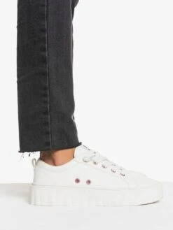 Roxy Sheilahh Slip-On Shoes 16 Roxy Sheilahh Slip-On Shoes -Shoreline Mood arjs700144 roxyw wht frt4