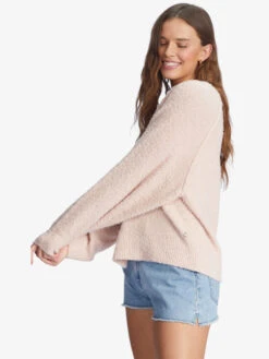 Roxy Early Morning Crew Neck Sweater -Shoreline Mood arjsw03290 roxyw mek0 sd1