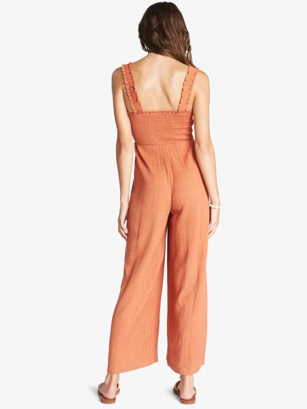 Roxy Adventure Bound Woven Tank Jumpsuit 2 Roxy Adventure Bound Woven Tank Jumpsuit - Image 2