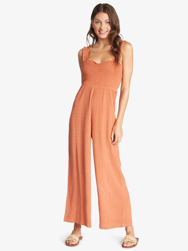 Roxy Adventure Bound Woven Tank Jumpsuit 1 Roxy Adventure Bound Woven Tank Jumpsuit