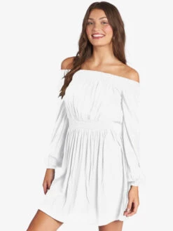 Roxy Dream Escape Woven Off The Shoulder Dress