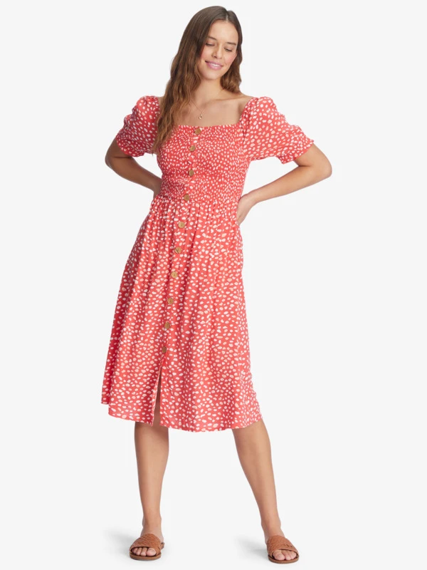Roxy Sunshine Mind Woven Dress 1 Roxy Sunshine Mind Woven Dress