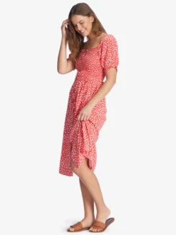 Roxy Sunshine Mind Woven Dress 6 Roxy Sunshine Mind Woven Dress -Shoreline Mood arjwd03491 roxyw rmz7 sd1