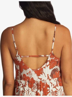 Roxy Teen Dream Woven Strappy Dress -Shoreline Mood arjwd03496 roxyw cns6 bck2