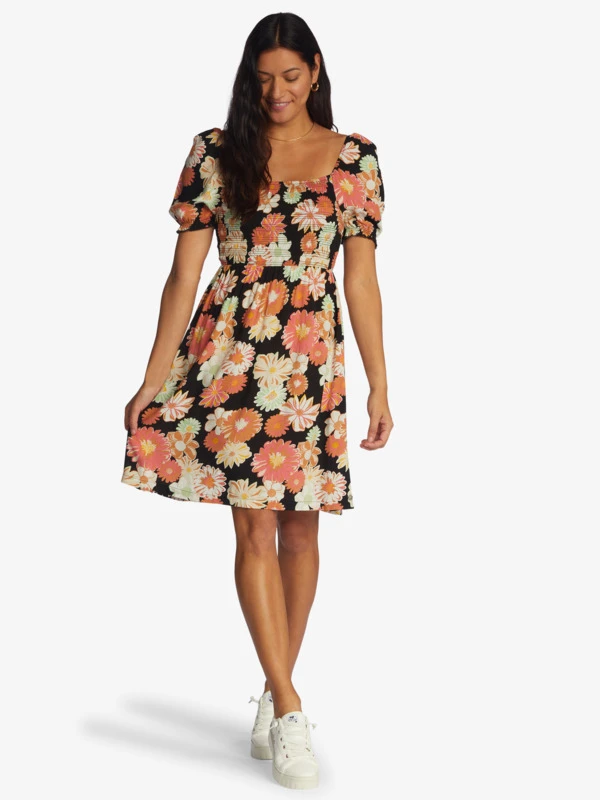 Roxy Hello Petal Mini Dress 1 Roxy Hello Petal Mini Dress