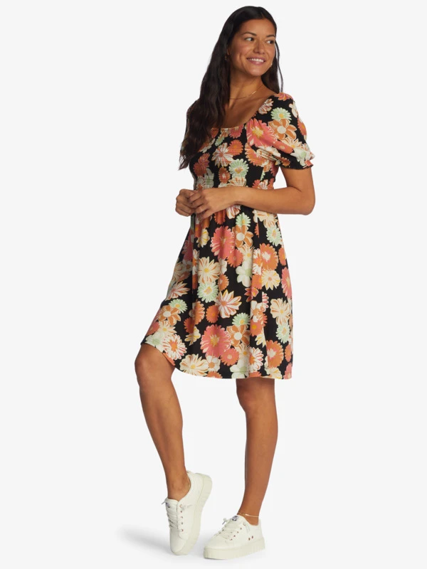 Roxy Hello Petal Mini Dress 2 Roxy Hello Petal Mini Dress - Image 2