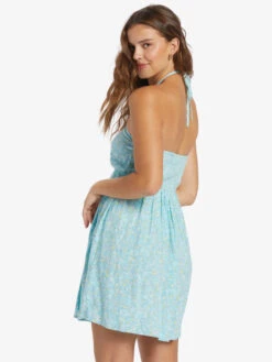 Roxy Happy Hour Mini Dress -Shoreline Mood arjwd03506 roxyw bzb6 bck1