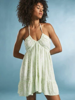 Roxy Summer Nights Mini Multi-Way Dress 12 Roxy Summer Nights Mini Multi-Way Dress -Shoreline Mood arjwd03509 roxym gcy9 frt1