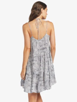 Roxy Evening Breeze Printed Tent Dress -Shoreline Mood arjwd03510 roxyw bsp6 bck1