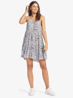 Roxy Evening Breeze Printed Tent Dress -Shoreline Mood arjwd03510 roxyw bsp6 frt9