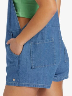 Roxy Fresh Set Strappy Short Romper -Shoreline Mood arjwd03519 roxyw bmtw frt4