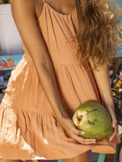 Roxy Evening Breeze Tent Dress -Shoreline Mood arjwd03524 roxyl mms0 bck2