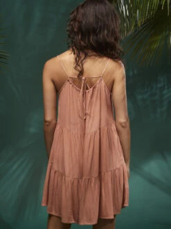 Roxy Evening Breeze Tent Dress -Shoreline Mood arjwd03524 roxym mms0 bck1