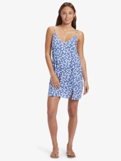 Roxy Daytrip Slip Mini Dress 8 Roxy Daytrip Slip Mini Dress -Shoreline Mood arjwd03543 roxyw bng8 frt9