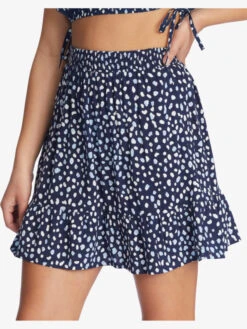 Roxy Girls Night Out Skirt 10 Roxy Girls Night Out Skirt -Shoreline Mood arjwk03058 roxyw bsp8 dtl1