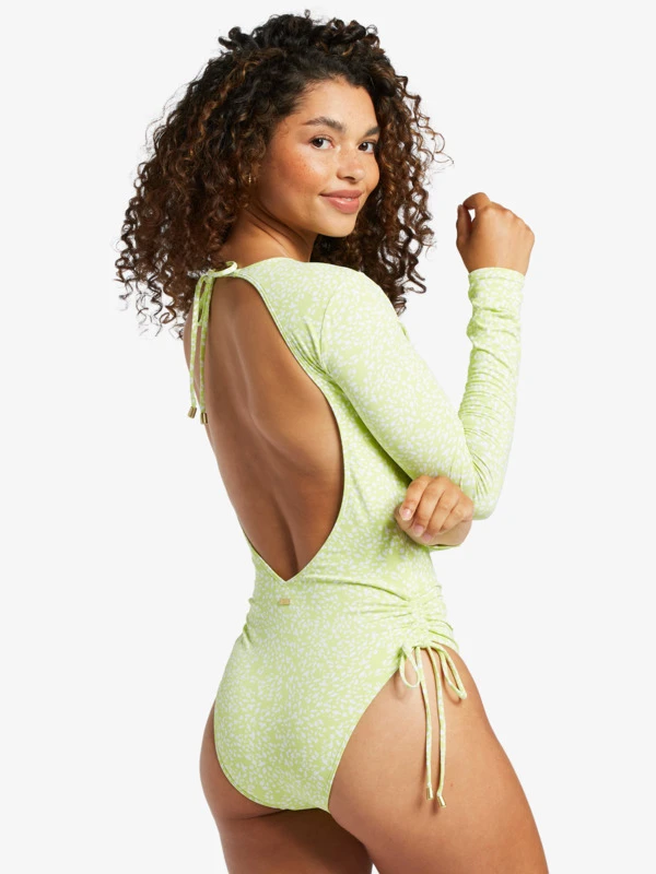 Roxy Sunrise Tides UPF 50 Rashguard Long Sleeve Swimsuit 5 Roxy Sunrise Tides UPF 50 Rashguard Long Sleeve Swimsuit - Image 5