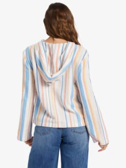 Roxy Cabo Trip Hooded Poncho -Shoreline Mood arjwt03280 roxyw wbk3 bck1