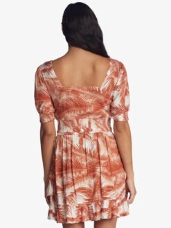 Roxy Abundant Swell Woven Top -Shoreline Mood arjwt03310 roxyw cns6 bck1