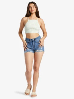 Roxy Live Free Strappy Tank -Shoreline Mood arjwt03311 roxyw gcy9 frt9