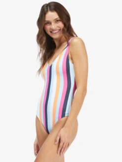 Roxy Holiday Jungle One Piece Swimsuit 7 Roxy Holiday Jungle One Piece Swimsuit -Shoreline Mood arjx103113 roxyw bzq3 sd1