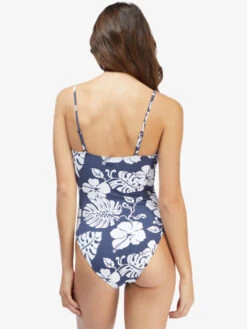 Roxy Just Shine Fashion One Piece Swimsuit Women 6 Roxy Just Shine Fashion One Piece Swimsuit Women -Shoreline Mood arjx103114 roxyw bsp7 bck1