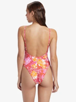 Roxy Sea Spray One-Piece Swimsuit -Shoreline Mood arjx103118 roxyw rzn6 bck1