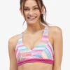 Roxy Active Halter Bikini Top