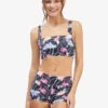 Roxy Active Tankini Sports Bra Bikini Top