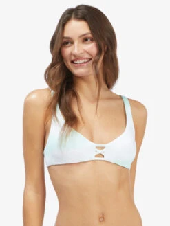 Roxy Palm Tree Dreams Reversible Elongated Triangle Bikini Top