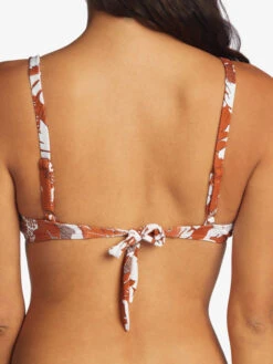 Roxy Endless Swell Triangle Bikini Top -Shoreline Mood arjx303589 roxyw cns6 bck2