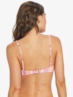 Roxy Palm Tree Dreams Triangle Bikini Top 11 Roxy Palm Tree Dreams Triangle Bikini Top -Shoreline Mood arjx303594 roxyw mjy3 bck1