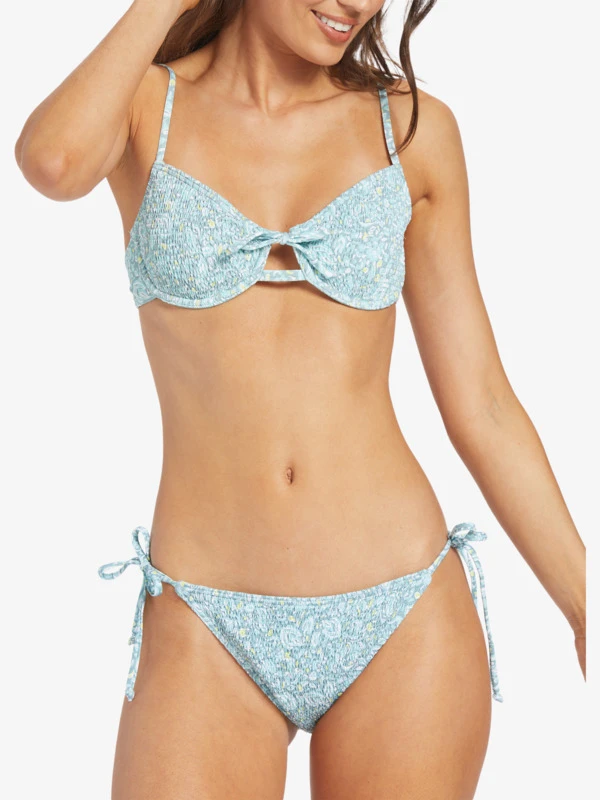 Roxy Seaside Tropics Underwire Smock Bra Bikini Top 3 Roxy Seaside Tropics Underwire Smock Bra Bikini Top - Image 3