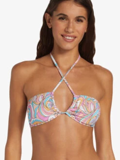 Roxy Beach Classics Fashion Triangle Bikini Top