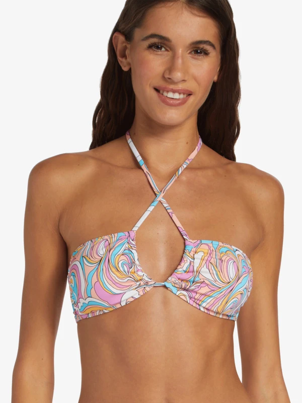 Roxy Beach Classics Fashion Triangle Bikini Top 1 Roxy Beach Classics Fashion Triangle Bikini Top