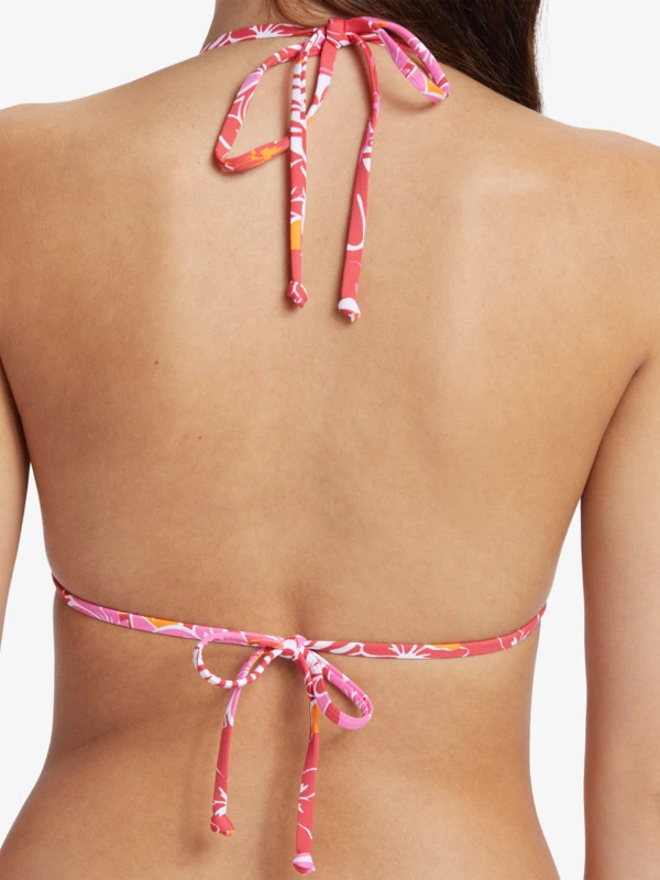Roxy Sea Spray Tiki Tri Bikini Top 4 Roxy Sea Spray Tiki Tri Bikini Top - Image 4