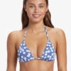 Roxy Floral Delight Tiki Tri Bikini Top
