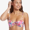 Roxy Bloomin Babe Underwired Bralette Bikini Top