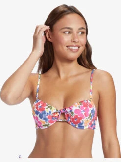 Roxy Bloomin Babe Underwired Bralette Bikini Top
