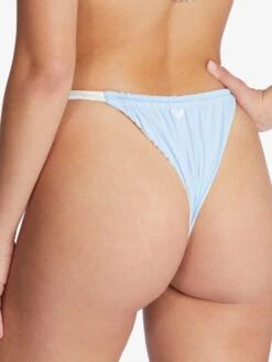 Roxy Wildflowers Mini Bikini Bottoms -Shoreline Mood arjx403532 roxyw wbb6 dtl4