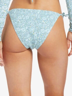 Roxy Seaside Tropics Cheeky Smock Bikini Bottoms -Shoreline Mood arjx403548 roxyw bzb6 bck1