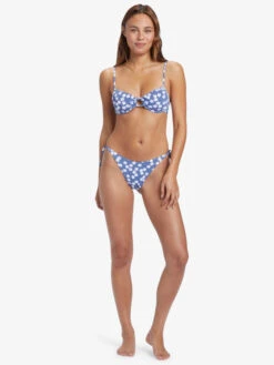 Roxy Palm Cruz Cheeky Bikini Bottoms -Shoreline Mood arjx403568 roxyw bng8 frt9