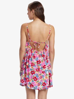 Roxy Summer Adventures Beach Dress -Shoreline Mood arjx603165 roxyw mjy5 bck1