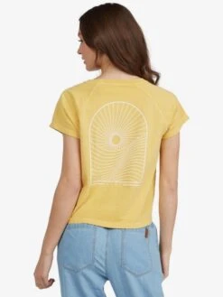 Roxy Sun Lines Oversized T-Shirt 8 Roxy Sun Lines Oversized T-Shirt -Shoreline Mood arjzt06990 roxyw yhv0 bck1