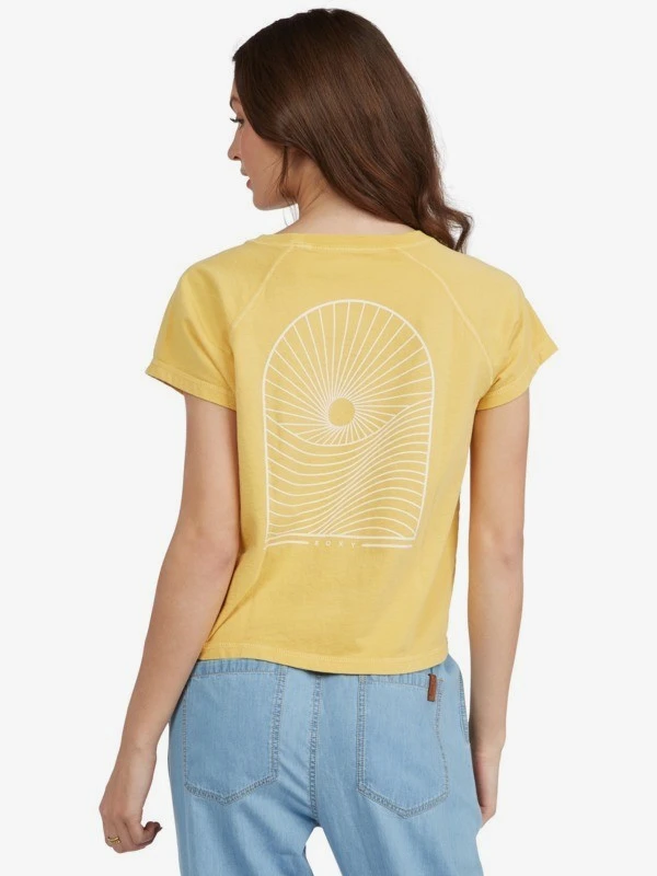 Roxy Sun Lines Oversized T-Shirt 3 Roxy Sun Lines Oversized T-Shirt - Image 3