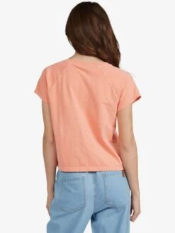 Roxy Just Surf Oversized T-Shirt -Shoreline Mood arjzt06991 roxyw mhf0 bck1